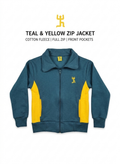 Chaqueta Buzo Azul Petróleo Institucional - Colegio San Nicolás Diácono